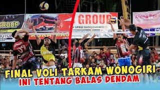 FINAL BALAS DENDAM VOLI TARKAM JATENG DUEL RAJA TARKAM WONOGIRI VS RAJA TARKAM PONOROGO