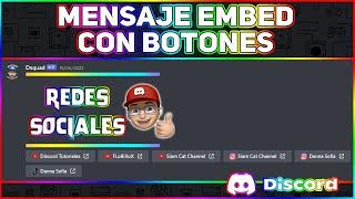 Crea Mensajes Embed Con Botones