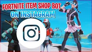 How to make a Fortnite Item Shop bot on Instagram