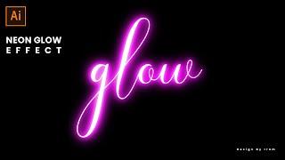 How to Create a Neon TextGlow Effect in Adobe Illustrator