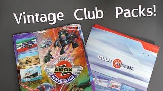 I Found My OLD Airfix Club Packs VintageRetro Airfix Club Membership Retrospective