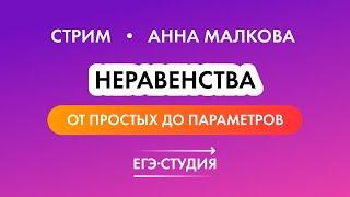 14 задание ЕГЭ 2023 по математике — Неравенства — все типы  Анна Малкова