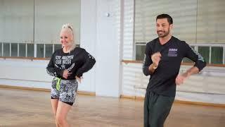 Zumba® Basic Steps Tutorial with Professional Dancer Giovanni Pernice and ZES Sandra Harnes - Part 1