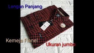 Keren banget dipakai. Kemeja Flanel Tangan Panjang Ukuran Jumbo XXl - XXXL