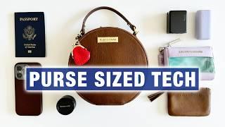 Packing My Travel Purse with Mini Tech Power Bank & Travel Essentials