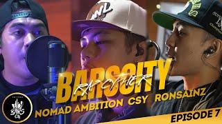 BarsCity Rap Cypher - CSY x NOMAD AMBITION x RONSAINZ