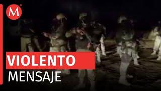 Integrantes del grupo Escorpión enfrentan piperos en Matamoros