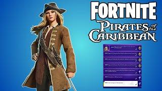 How To Complete The Pirates of the Caribbean Quests in FortniteCursed Sails Pirate Code Two Quests