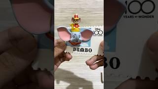 MINISO Disney 100 Dumbo Figure Model Retro Stamp Blind Box