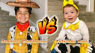 Zakyius Clubhouse VS Zalyiana Lior  The Trench Family Transformation  From Baby To 2024