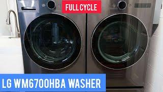 LG Washer WM6700HBA 5.0 cu.ft. Full Cycle #lgwashingmachine #lg