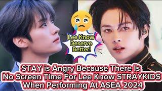 STAY is Angry Because There Is No Screen Time For Lee Know Stray Kids When Performing At ASEA 2024