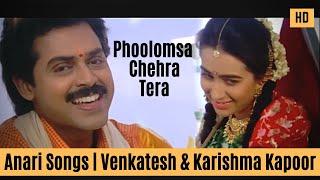 Phoolosa Chehra Tera - Anari 1993  Udit Narayan