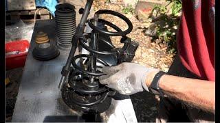 Vauxhall Corsa D Front Spring Replacement and Repair