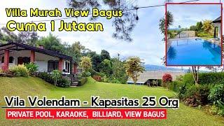 VILLA MURAH 1 JUTAAN KAPASITAS BESAR  Villa Volendam di Puncak Bogor