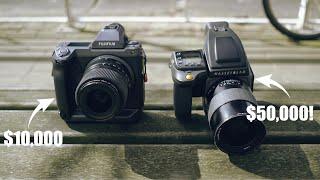 Hasselblad H6D 400c vs Fujifilm GFX 100 The Best Medium Format Camera $50k camera vs $10k camera