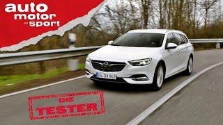 Opel Insignia Sports Tourer Was kann der Diesel-Kombi? - TestReview  auto motor & sport