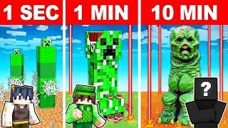 CREEPER Security House 1 SECOND vs 10 MINUTES