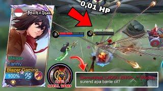 KETIKA TOP GLOBAL FANNY KETEMU MUSUH SOMBONG DAN INI LAH YANG TERJADI… - Mobile Legends