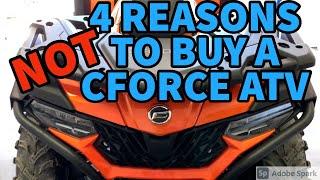 4 Reasons NOT to Buy a CFMOTO ATV