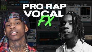 Rap Vocal Effects ALL Engineers NEED to Know How To Mix & Master Rap Vocals