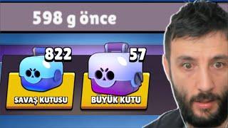 598 Gün Oyuna Girmezsen Ne Olur? 879 BEDAVA KUTU Brawl Stars