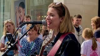 ‘Sam Smith On The Street’ - Crowd Were Speechless - Lay me down  Allie Sherlock Cover