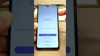 How to Hard reset Huawei P Smart 2019 POT-LX1. Delete pin pattern password lock.