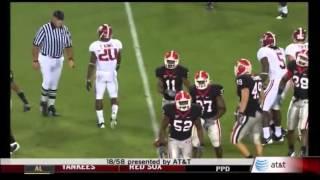 2008 #8 Alabama vs. #3 Georgia Highlights