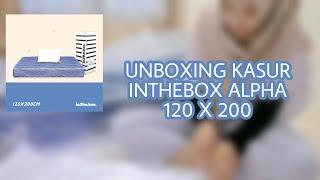 Unboxing Kasur Inthebox Alpha  1jutaan