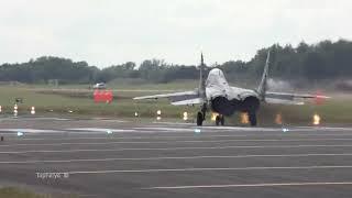 إقلاع عمودي للطائرة الروسية mig 29