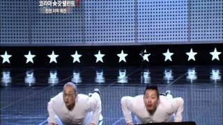 Poppin World Champion Blue Whale Bros - Koreas Got Talent 2 BWB - 코리아갓탤런트2