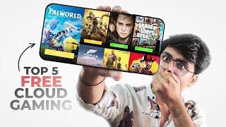 Top 5 *Cloud Gaming App of 2024  Play PC Games On Mobile Phones 