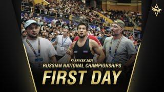 First day of the Russian national championships 2023  WRESTLING