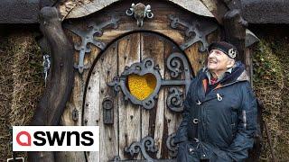 Meet the woodcutter who built his own Hobbit House  SWNS