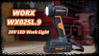 Review Worx WX025L 9 work light