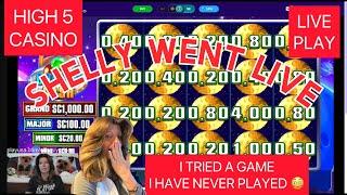 SHELLY WENT LIVEHIGH 5 CASINOWILD WEDNESDAY = BONUS BUYS #onlinegambling #liveplayslots