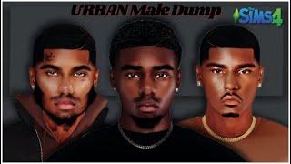 Urban Male DUMP #1 -URBAN MALE SIMS DOWNLOAD + CC LINKS‼️ Sims 4 CAS