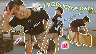 Productive Days Shopping Haul Luxury Shorts Try-On & Booster Jab 🩳 • Red Diaz