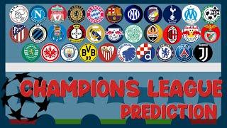 UEFA Champions League 202223 Predictions Marble Race Stage The 32 Times Eliminations