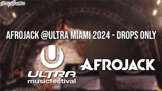 AFROJACK @Ultra Miami 2024 - Drops Only HE PLAYED TON OF NEW IDS