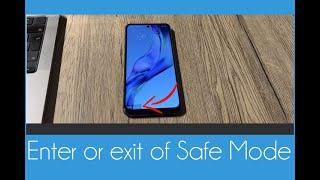How to exit the safe mode on Xiaomi Redmi Note 8 9 10 11 12...