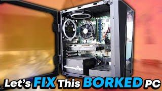 Someone brought me their BROKEN Gaming PC Lets FIX IT