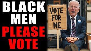 Biden Begging For The Black Vote...This Time Its Men