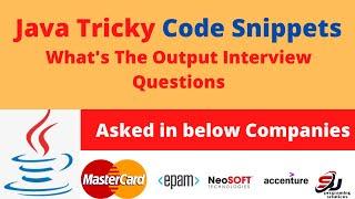 Tricky coding interview questions on java  Interview Preparation  What will be the output ? Part 3