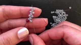 Odd Count Peyote Stitch.The Easiest Method in the World