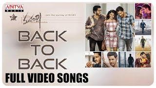 Maharshi Back to Back Full Video Telugu Songs  MaheshBabu PoojaHegde  Vamshi Paidipally  DSP