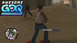 Grand Theft Auto San Andreas by Reset in 40204 - AGDQ2020