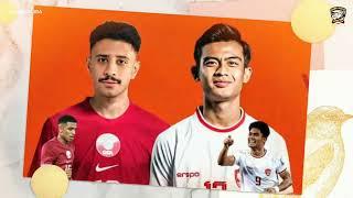  LANGSUNG  LIVE TIMNAS INDONESIA VS QATAR - PERDANA AFC ASIAN CUP U23 2024 • Ilustrasi & Prediksi