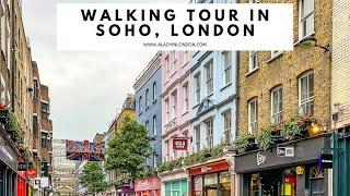 SOHO LONDON WALKING TOUR  Carnaby Street  Soho Square  Dean Street  Greek Street  Golden Square